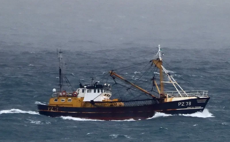 JAMES R H PZ78 Fishing Vessel IMO 7010999