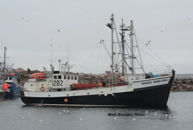 MATHIEU MARIE PIER 2 Fishing Vessel IMO 7026481
