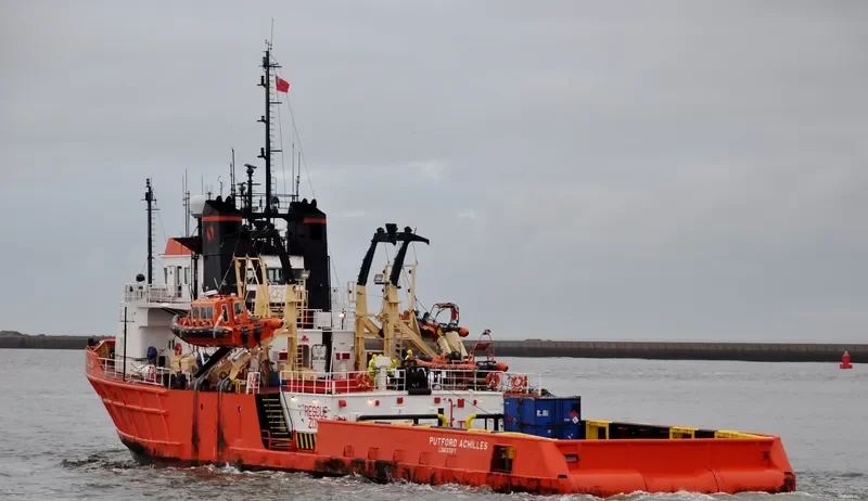 PUTFORD ACHILLES Offshore Vessel IMO 7330404 photo 3