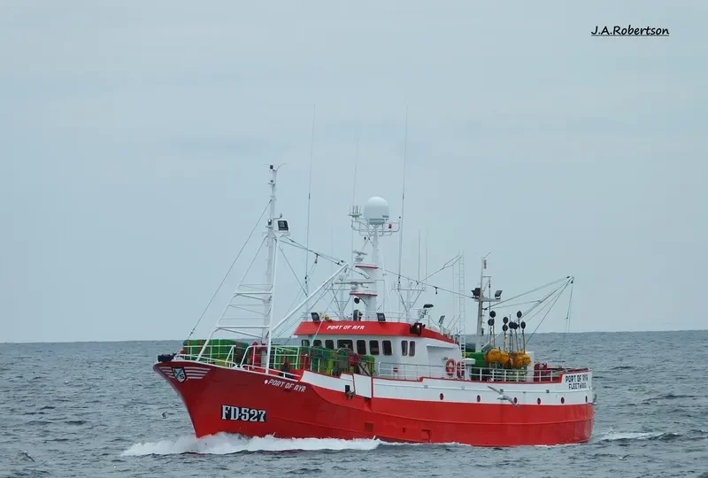 PORT OF AYR Fishing Vessel IMO 7363138