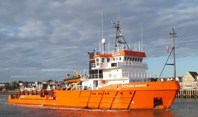 PUTFORD WORKER Offshore Supply Vessel IMO 7432094 photo 7