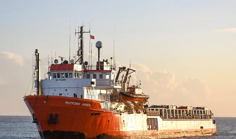 PUTFORD ARIES Offshore Supply Vessel IMO 7502966