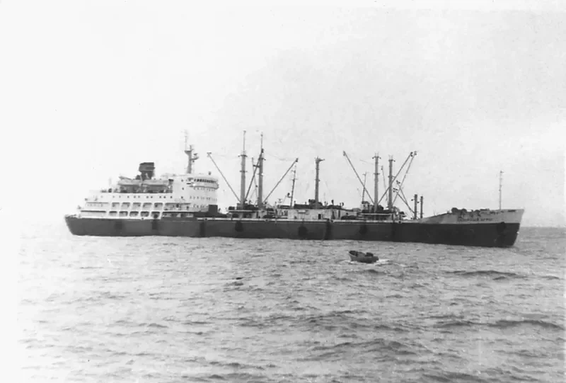LAZURNYY BEREG Fishing Vessel IMO 7506962