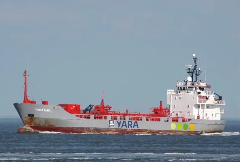 YARA GAS II General Cargo IMO 7509172
