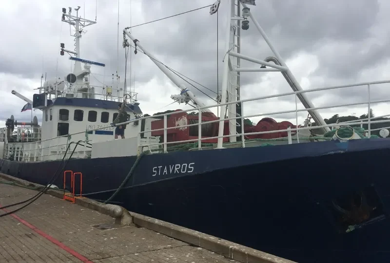 STAVROS Fishing Vessel IMO 7822677