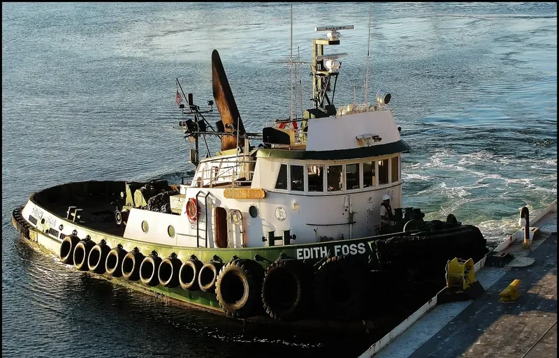 EDITH FOSS Tug Boat IMO 7932355