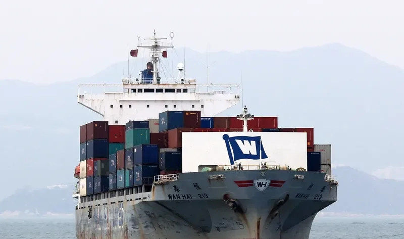 WAN HAI 213 Container Ship IMO 9059121 photo 2