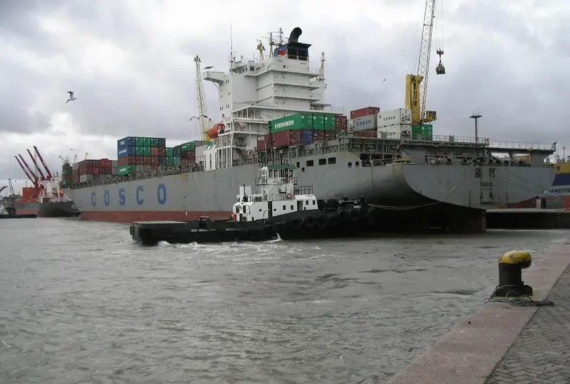 TENG HE Container Ship IMO 9067570 photo 2