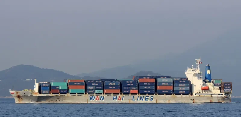 WAN HAI 222 Container Ship IMO 9074444 photo 2