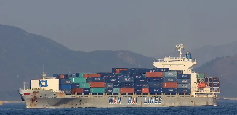 WAN HAI 222 Container Ship IMO 9074444 photo 3
