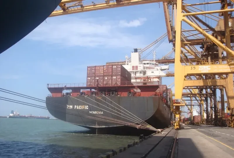 ZIM PACIFIC Container Ship IMO 9113666 photo 3