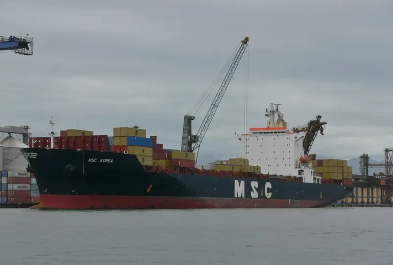 MSC KOREA Container Ship IMO 9123154 photo 2