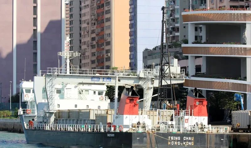 TSING CHAU Container Ship IMO 9127100