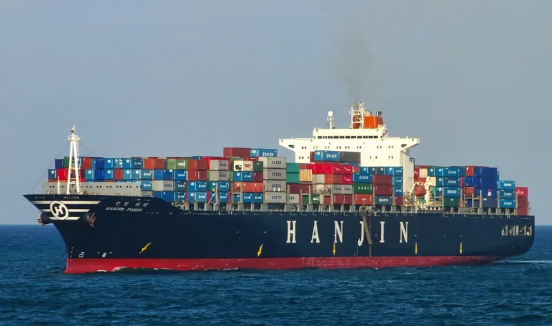 HANJIN PARIS Container Ship IMO 9128128