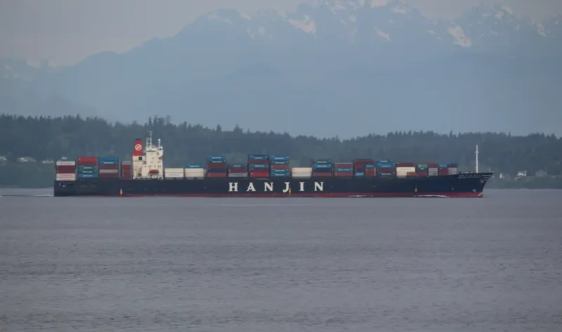 HANJIN LOS ANGELES Container Ship IMO 9128130 photo 3