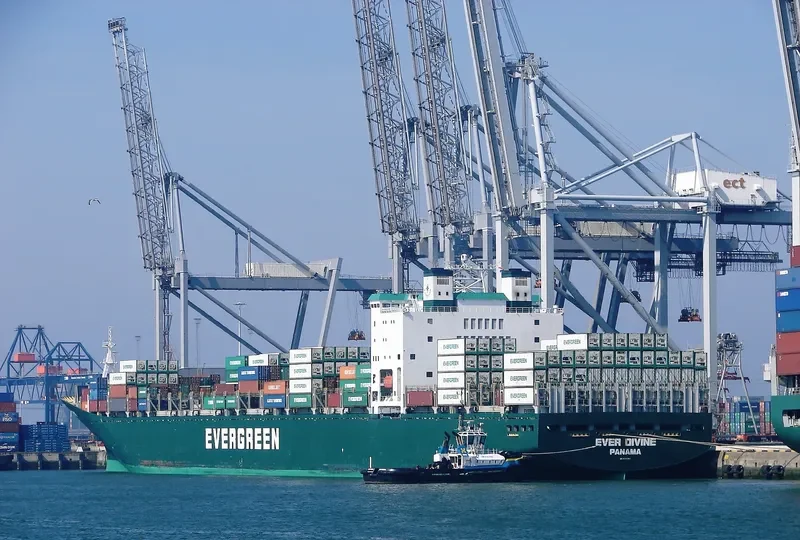 EVER DIVINE Container Ship IMO 9134282