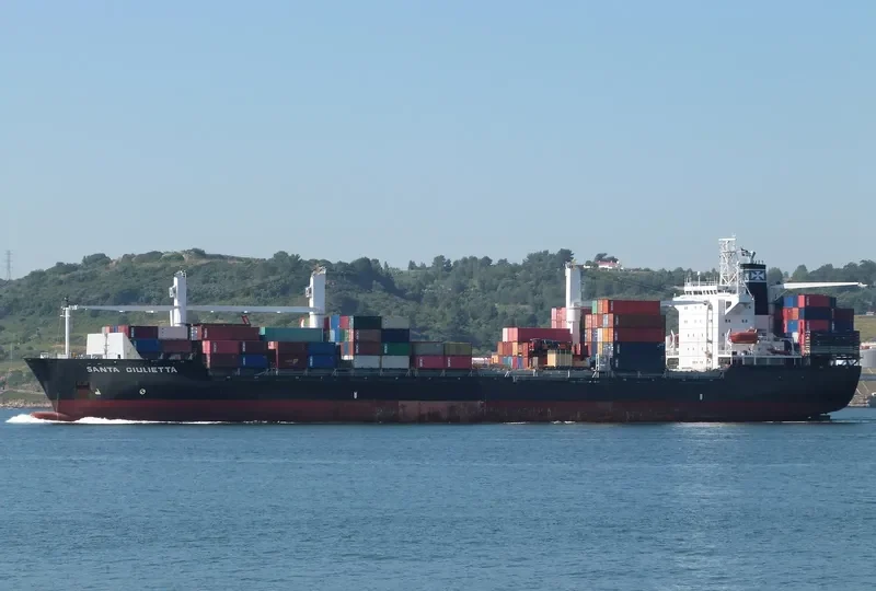 SANTA G Container Ship IMO 9141778