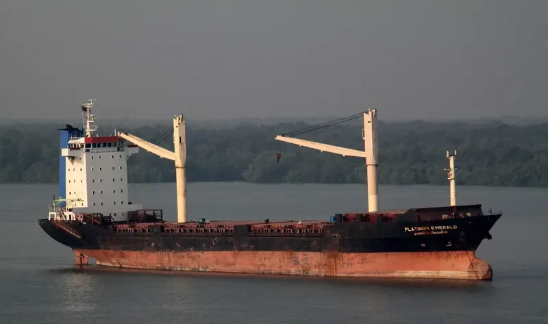 PLATINUM EMERALD Container Ship IMO 9143867