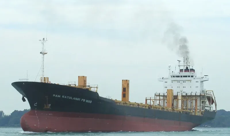SAM RATULANGI PB 1600 Container Ship IMO 9151981