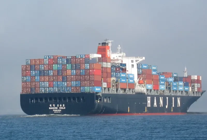HANJIN OSLO Container Ship IMO 9161778