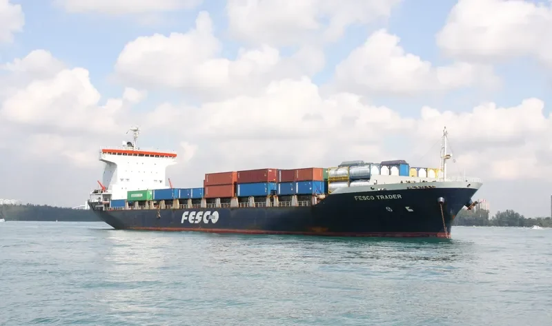 FESCO TRADER Container Ship IMO 9168233 photo 8