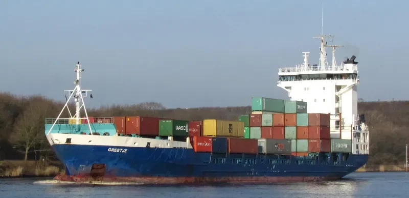 GREETJE Container Ship IMO 9186388