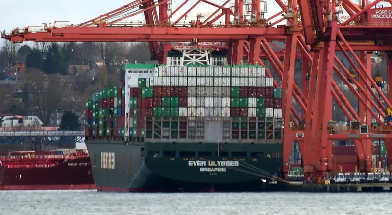 EVER ULYSSES Container Ship IMO 9196955