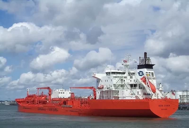BOW CHAIN Tanker IMO 9214317
