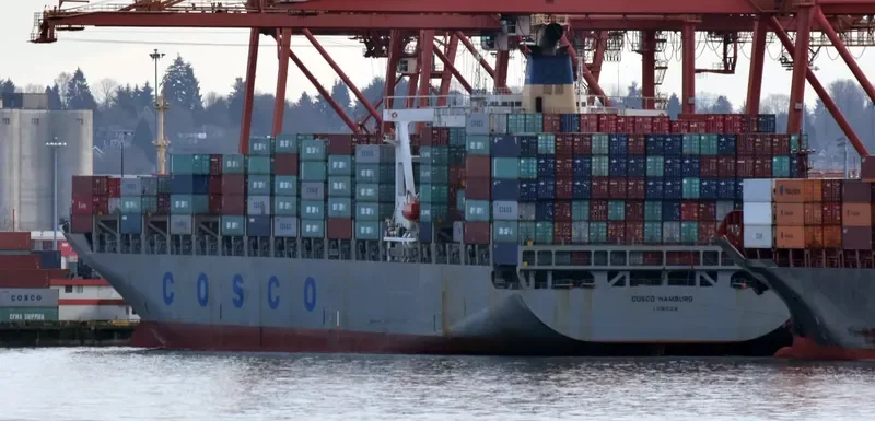 COSCO HAMBURG Container Ship IMO 9221085
