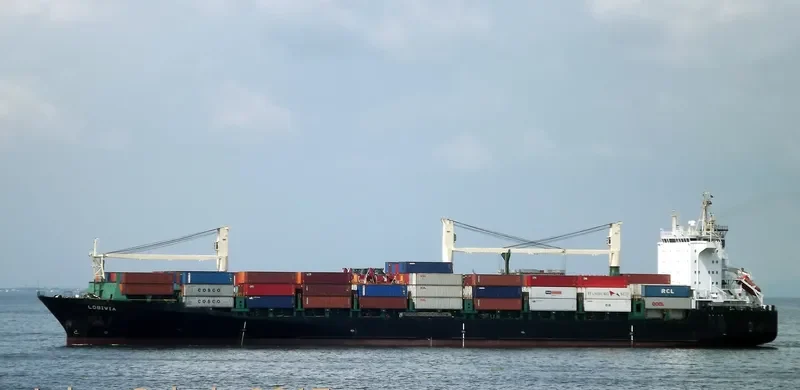 LOBIVIA Container Ship IMO 9228564