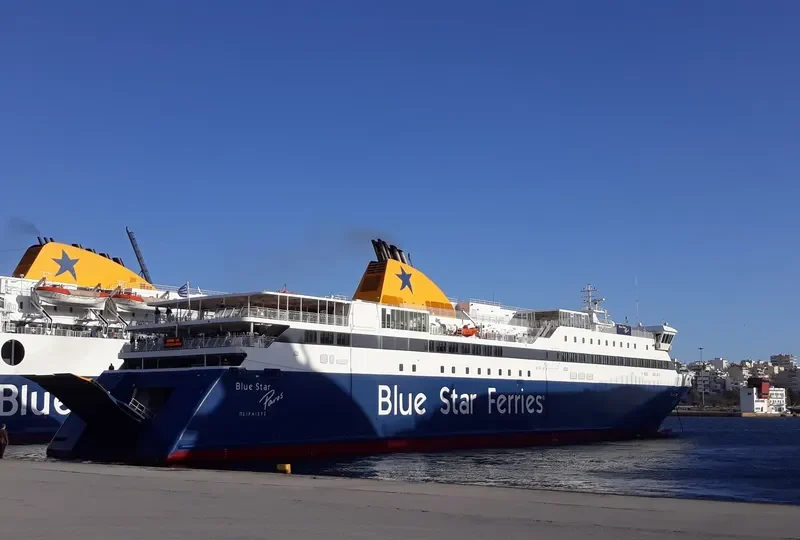 BLUE STAR PAROS Ro-Ro IMO 9241774 photo 2