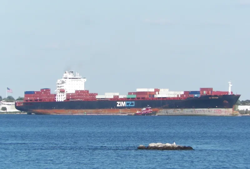 ZIM SAVANNAH Container Ship IMO 9282974