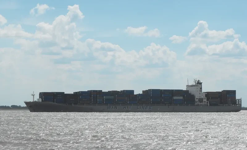 WAN HAI 501 Container Ship IMO 9294848