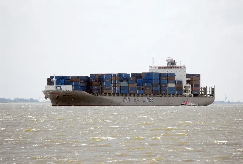 WAN HAI 501 Container Ship IMO 9294848 photo 3