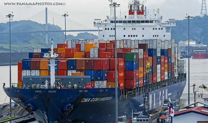 CMA CGM AMERICA Container Ship IMO 9295971 photo 3