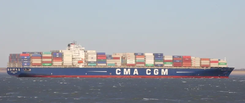 CMA CGM LA TRAVIATA Container Ship IMO 9299795 photo 2