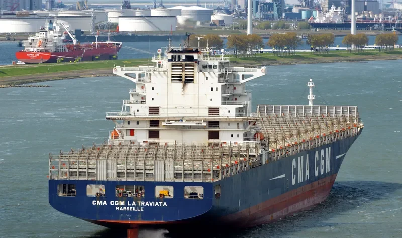 CMA CGM LA TRAVIATA Container Ship IMO 9299795 photo 5