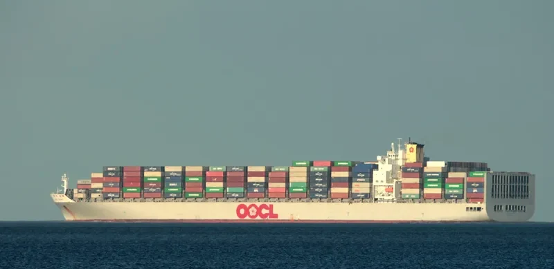 OOCL EUROPE Container Ship IMO 9300805