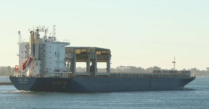 STAR JAVA Container Ship IMO 9310513