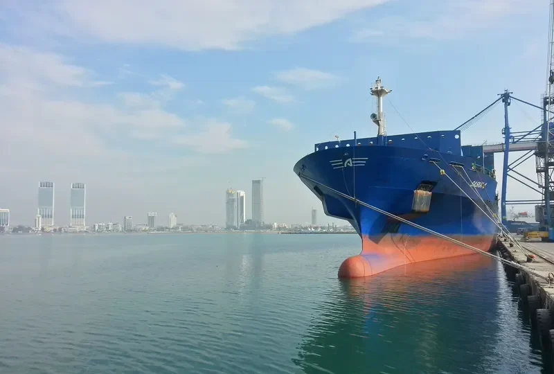 SASKIA A Container Ship IMO 9315927