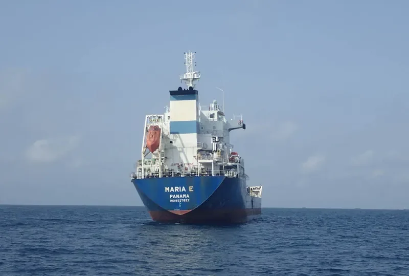 MARIA E Tanker IMO 9337822
