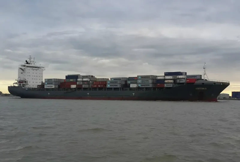 ARTEMIS Container Ship IMO 9339595 photo 2