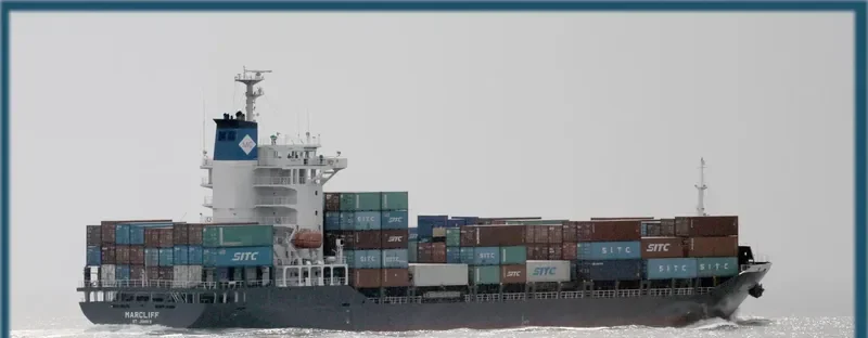 MARCLIFF Container Ship IMO 9343663