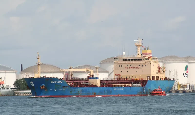 SINAR AGRA Tanker IMO 9349124