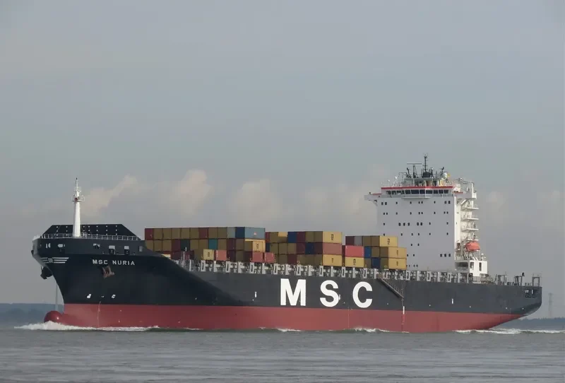 MSC NURIA Container Ship IMO 9349825
