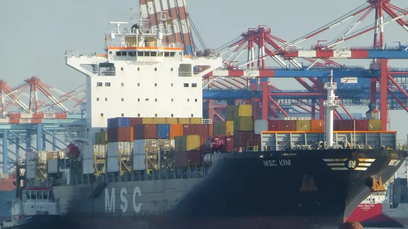 MSC KIM Container Ship IMO 9351581