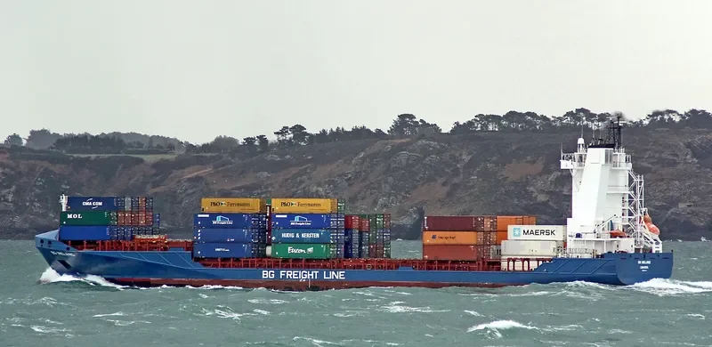 BG IRELAND Container Ship IMO 9355446
