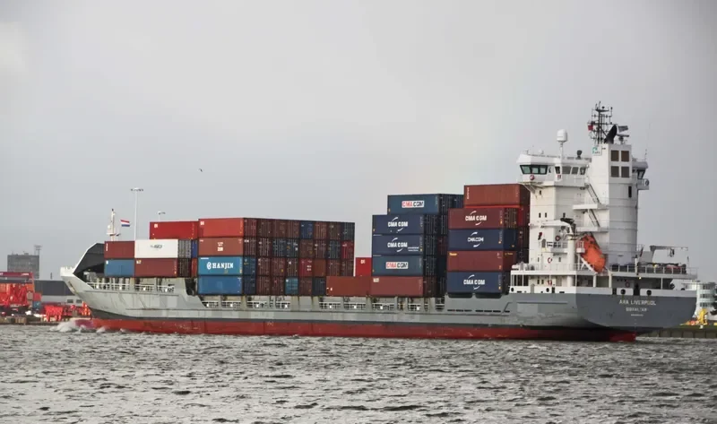 WEC VAN EYCK Container Ship IMO 9365984 photo 2