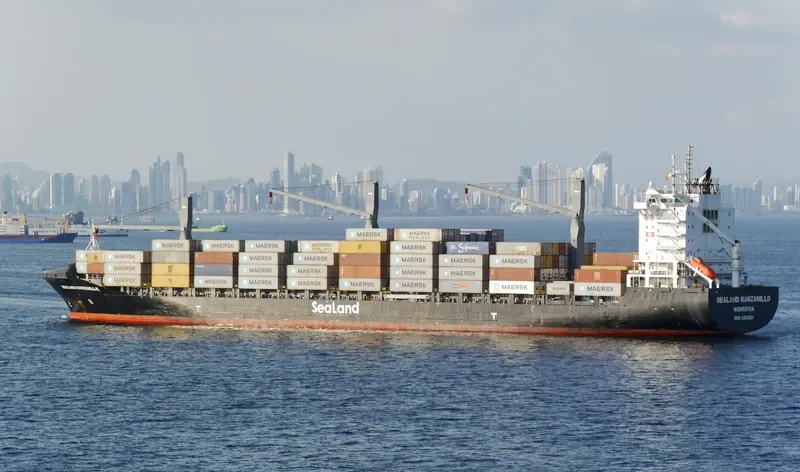 SEALAND MANZANILLO Container Ship IMO 9383261
