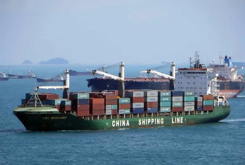 CSCL MONTEVIDEO Container Ship IMO 9385984